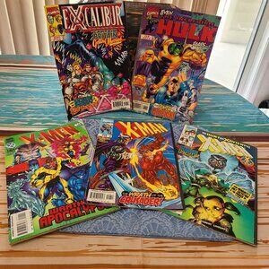 Lot of 5 MARVEL Comics Vintage Comic Books